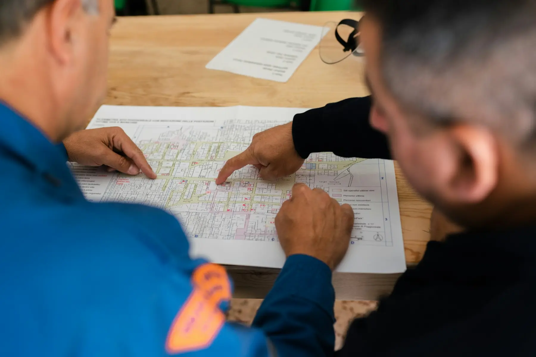 Overleg rond een plan